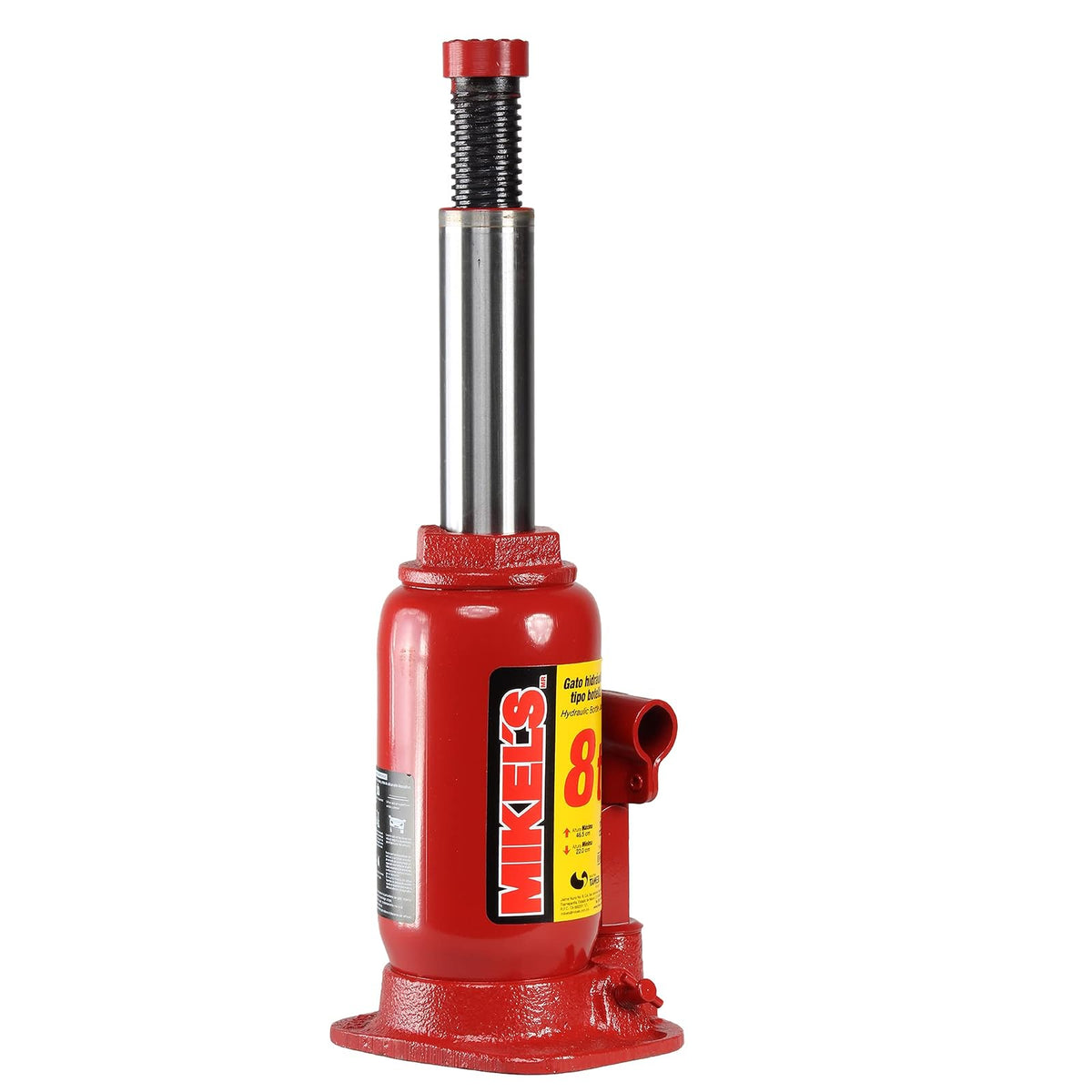 Mikel's GH-8 Gato Hidráulico de Botella con Tornillo de Extensión 8 T