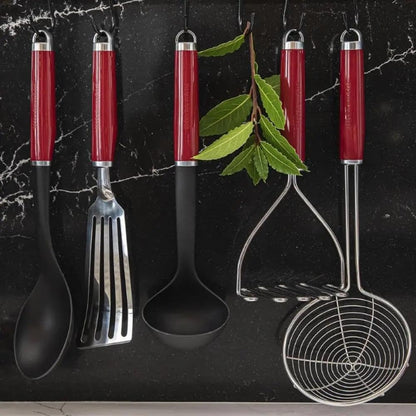 KitchenAid Triturador de Papas de Acero Inoxidable en Color Rojo