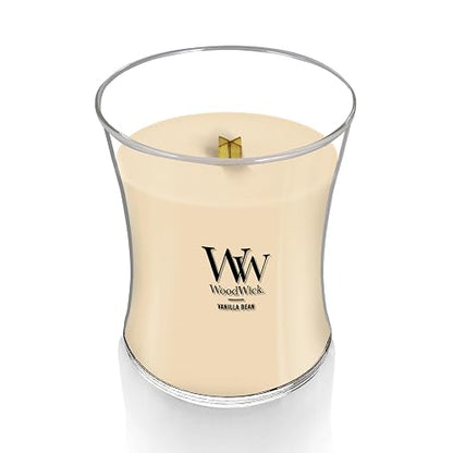 Virginia Candle Company Woodwick Vela Vainilla en Tarro Mediano