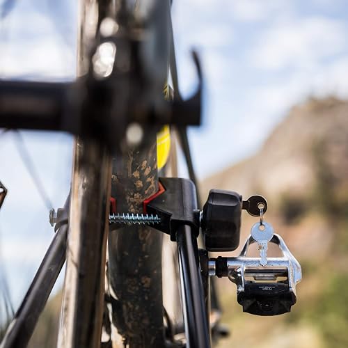 Swagman Vertical Baca - Correas de amarre para ruedas incluidas.