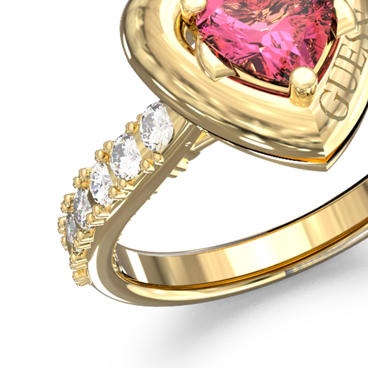 GUESS Anillo para Mujer BELOVED color Dorado