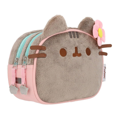 Pusheen Lapicera Keepack Casual, Estuche Escolar de Tela Resistente para Niñas