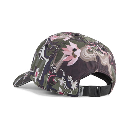 [Puma] Gorra de béisbol con patrón Completo Training Concept BB Gorra 027001 Loden Verde/Rossey Outlook Negro (01)