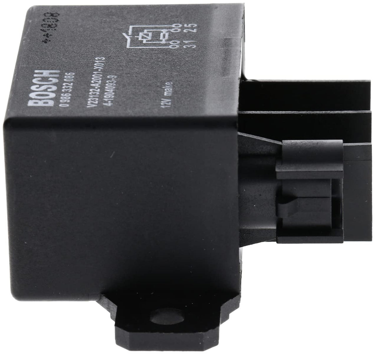 Bosch 0986332086 Relé de Alimentación Normal Abierto Pasadores 12V 150A Individual