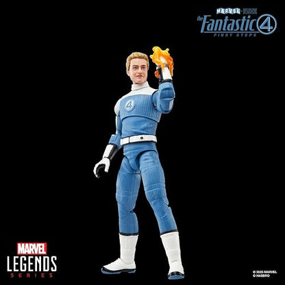Marvel Legends Johnny Storm, Los 4 Fantásticos: Primeros Pasos, Figura de Acción 15 cm