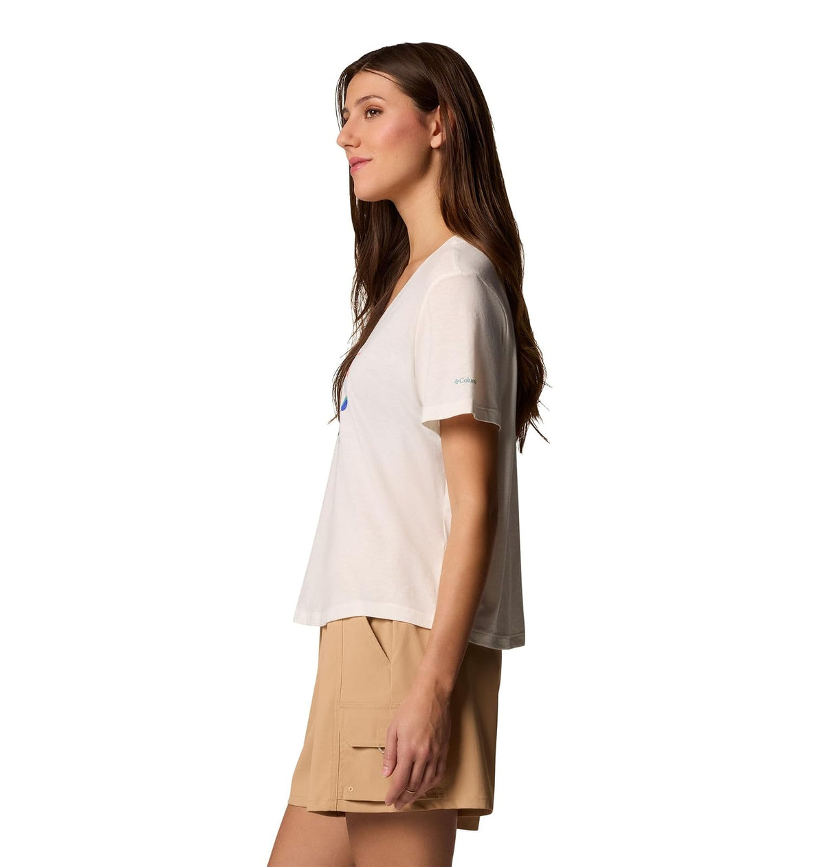 Columbia Ruby Springs Graphic - Manga Corta para Mujer