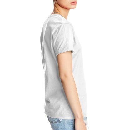 Hanes Perfect-T - Playera de Manga Corta de algodón Ligero para Mujer
