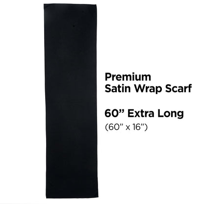 KISS COLORS & CARE Soft Satin Wrap Scarf -