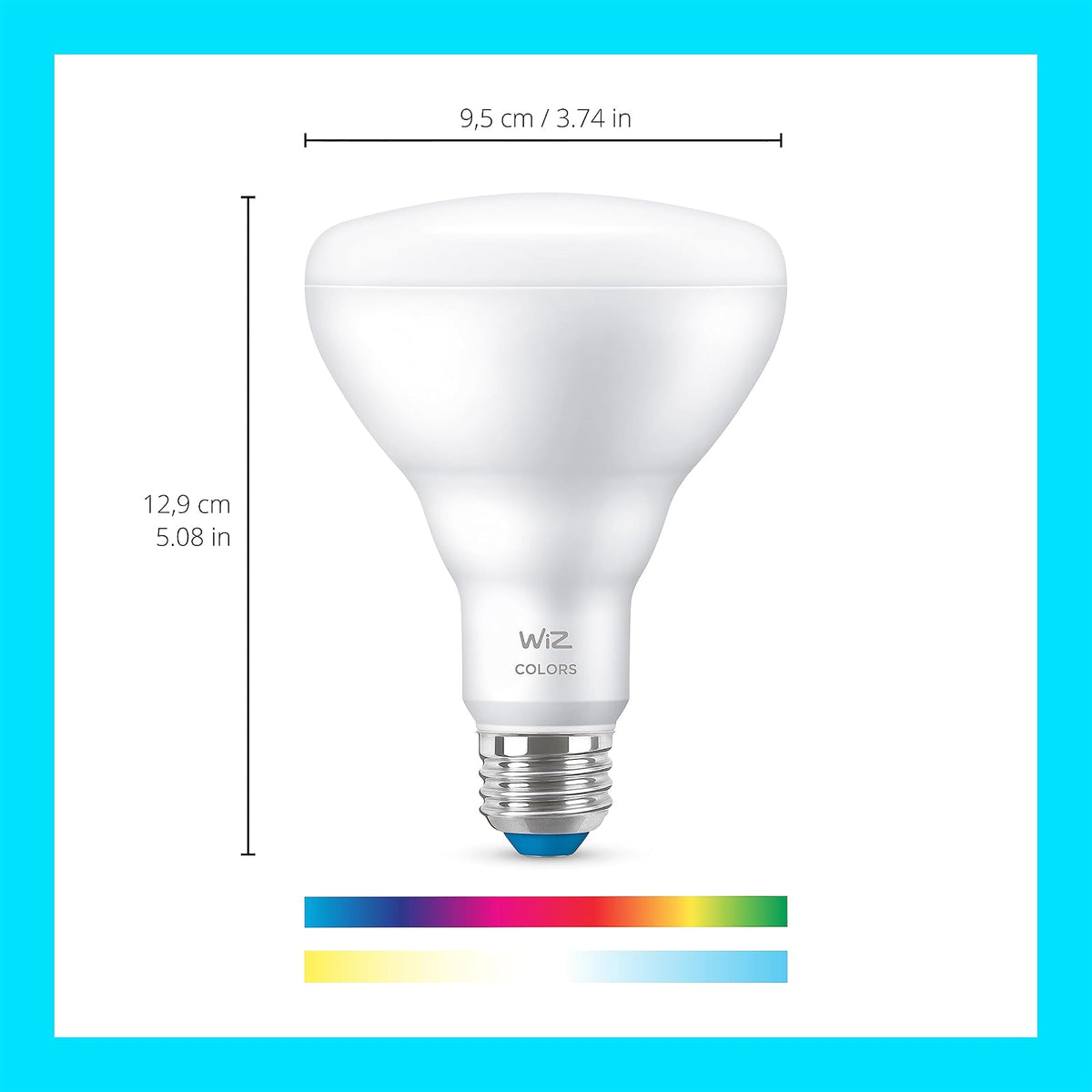 Wiz Reflector BR30 7.2W luz multicolor