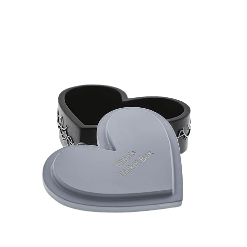 Enesco Disney Showcase Couture de Force The Nightmare Before Christmas Jack Skellington and Sally Jewerly Caja de almacenamiento con tapa, 1.26 pulgadas, multicolor