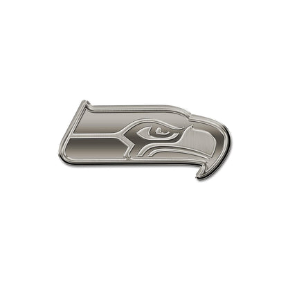 Rico Industries Emblema de Auto Metálico, Licencia Oficial NFL - Halcones Marinos de Seattle