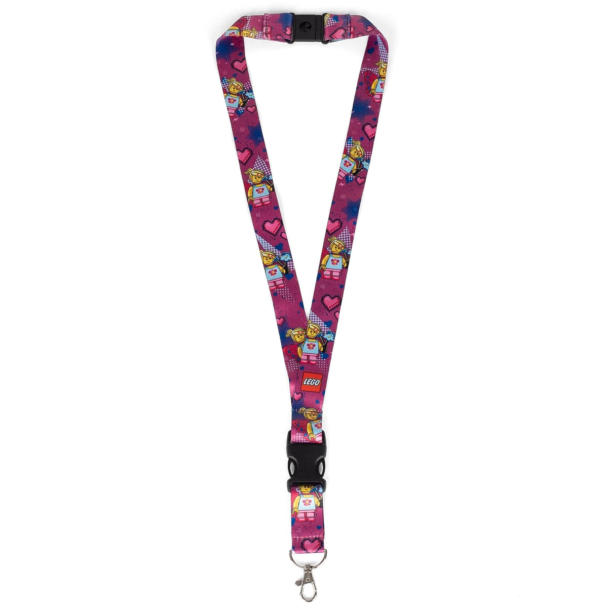 LEGO Lego Cordón Accesorio de viaje: almacenamiento para el cuelloUnisex adulto - Talla Única - mariposa niña