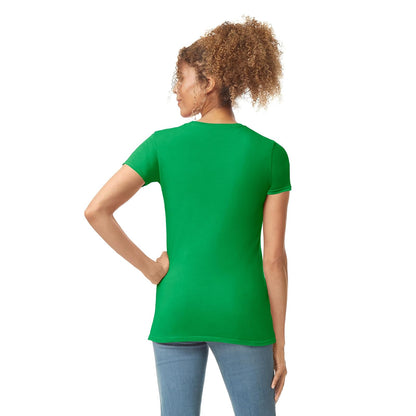 Gildan Softstyle - Camiseta de algodón Estilo G64000L, 2 Unidades Camiseta para Mujer
