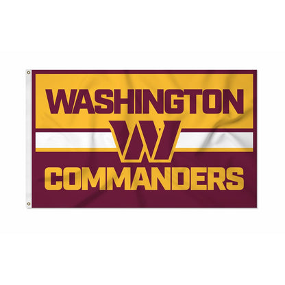 Rico Industries Bandera NFL 3x5 pies, Varios Equipos - Washington Commanders