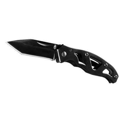 Gerber Paraframe Mini Cuchillo Tanto Point, Negro [31-001729], Pequeño