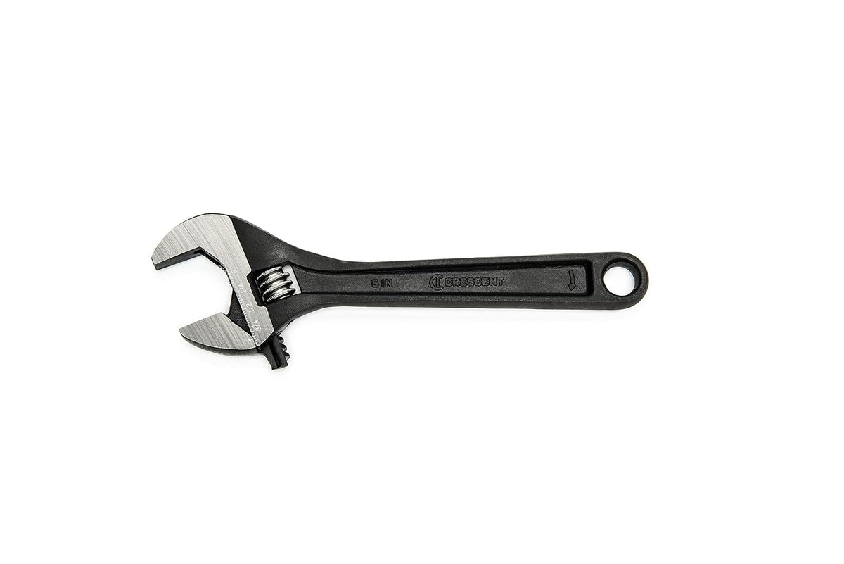 Crescent - Llave de óxido negro ajustable de 6 pulgadas, cardada - AT26VS