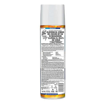 Lysol Desinfectante Antibacterial para Superficies Fragancia Mango & Hibiscus 538g g