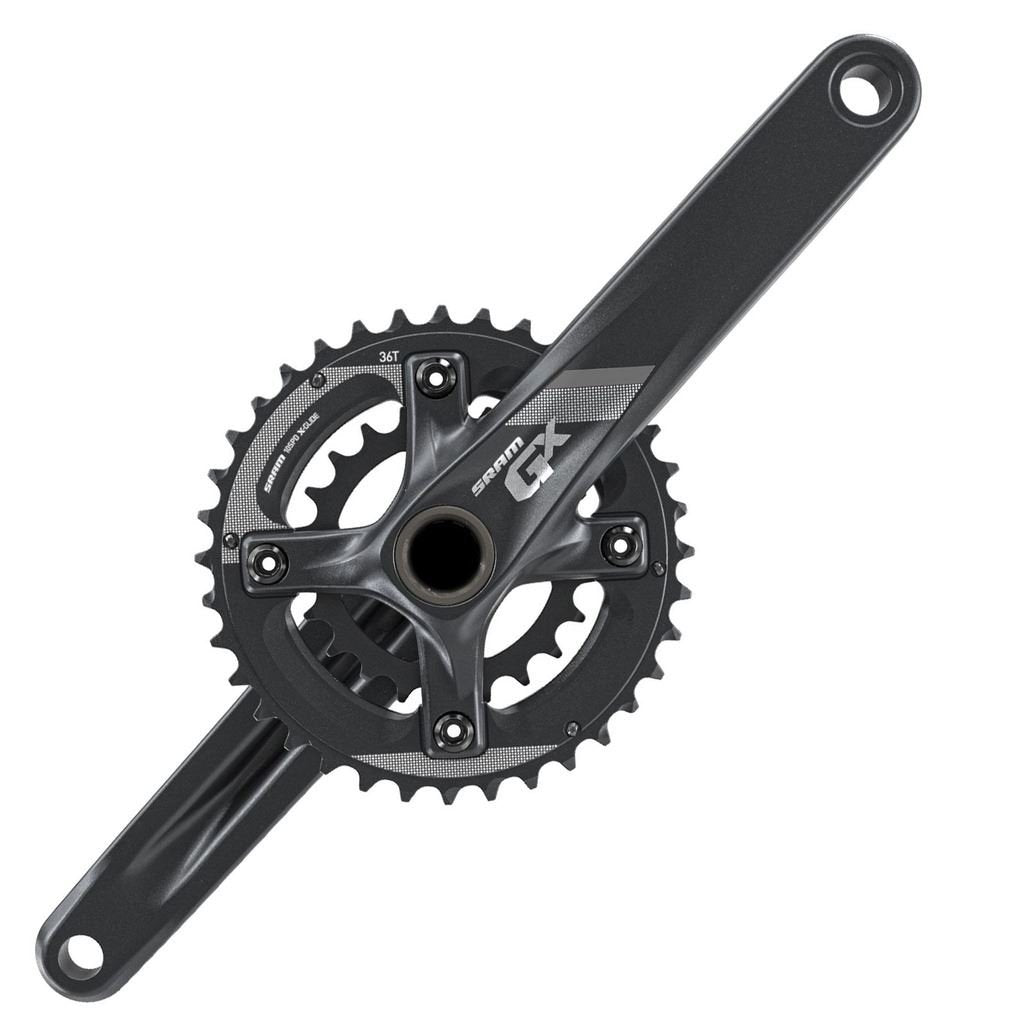 Sram GX 1000 GXP 11 Speed 36/24T - Juego de bielas sin Soporte Inferior