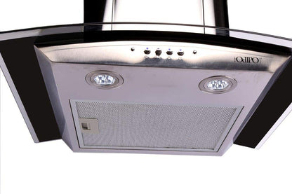ODIPO Campana Marex 60cms Cristal Curvo Tipo Pared Control Electrico