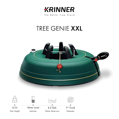 Krinner's Tree Genie M, Soporte para árbol de Navidad, Base para árbol XXL, Verde, XX-Large, 1
