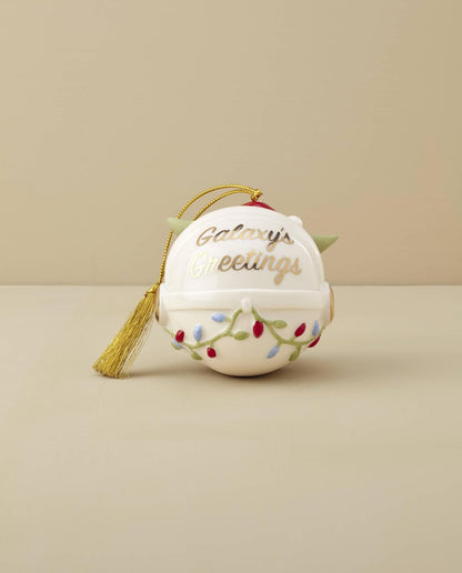 Lenox 895920 Grogu's Holiday Hover - Adorno para carriola