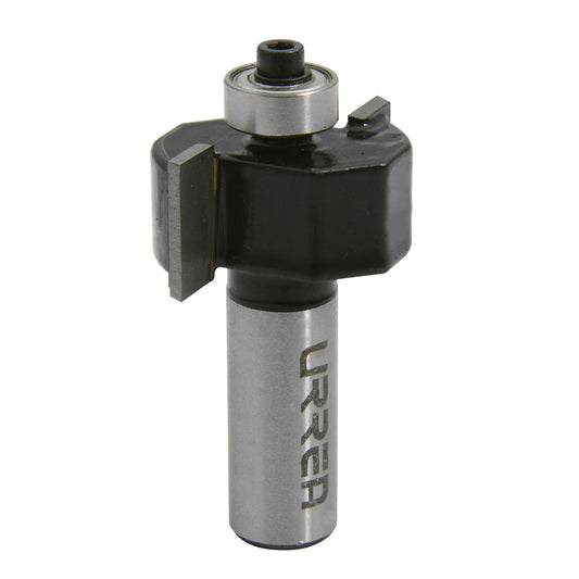Urrea BR1426 Broca para router de acero rebajadora con balero 1-1/4" zanco de 1/4"