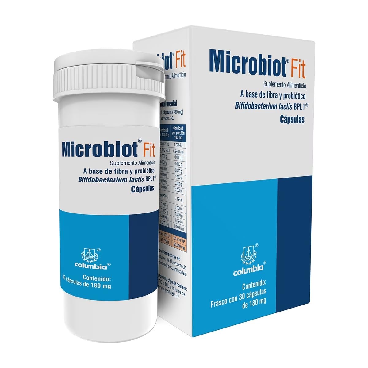 Microbiot Fit 30 Caps, Bifidobacterium Lactis Bpl-1 | Bifidobacterium Lactis Bpl-1