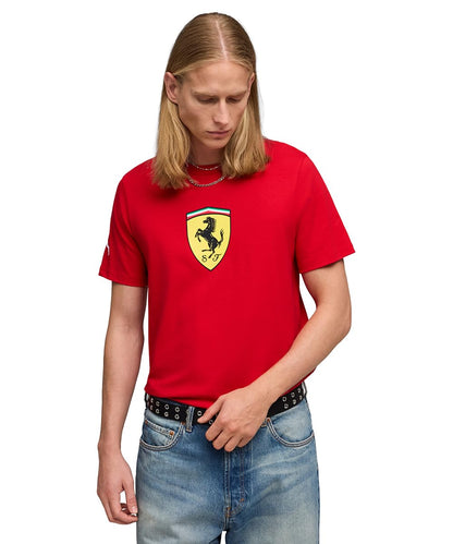 Puma Ferrari Colored Shield tee Tees Hombre