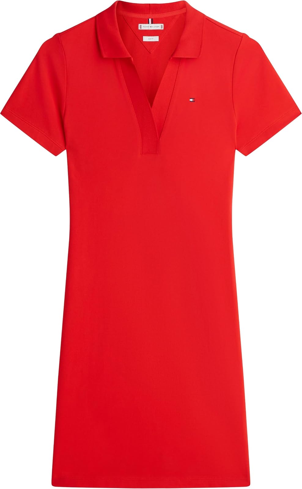 Tommy Hilfiger Slim Open Nk Polo Dress SS Ww0ww42567 Polo Mujer