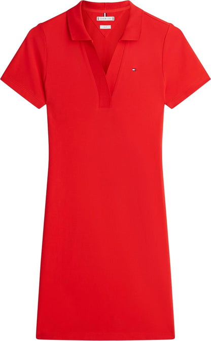 Tommy Hilfiger Slim Open Nk Polo Dress SS Ww0ww42567 Polo Mujer