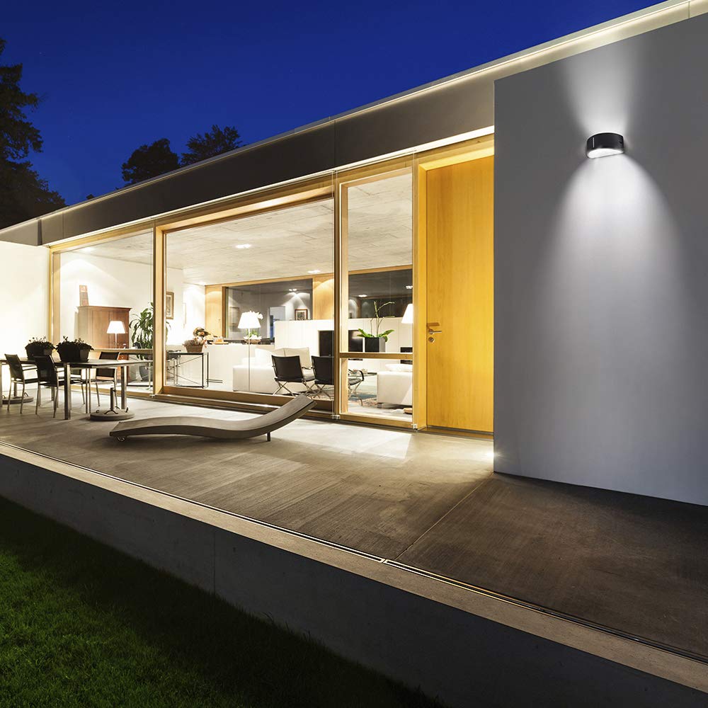 Tecnolite Lámpara de Exterior, color Antracita H-1151/AN