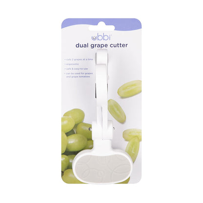 Ubbi Cortador de Uva para Niños, Cortador de Frutas y Verduras Seguro y Fácil de Usar