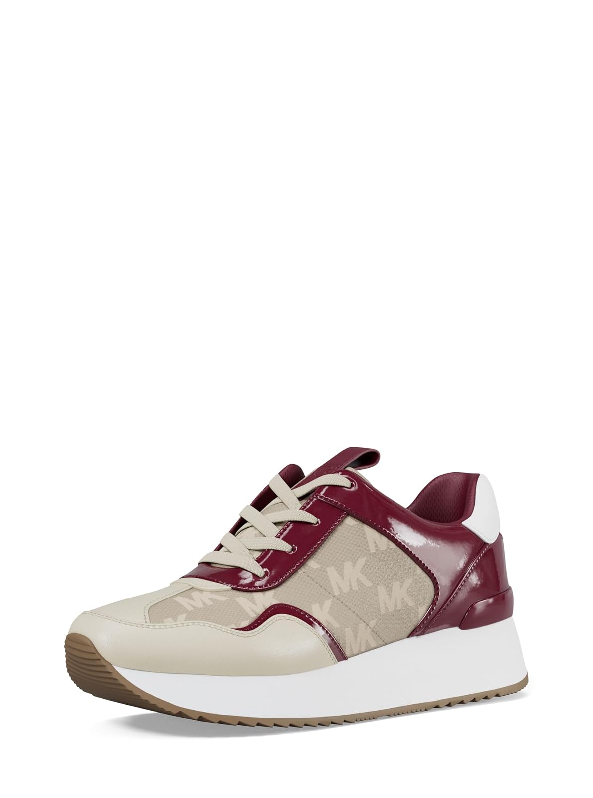 Michael Kors Raina - Tenis de Entrenamiento para Mujer | Zapatos casuales - 24.5 cm - mulberry