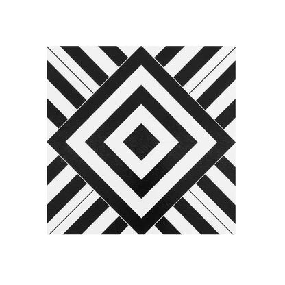 Achim Home Decor - Azulejos de vinilo autoadhesivo retro de 12 pulgadas, 20 azulejos, 12 x 12 pulgadas, patrón geométrico, despegar y pegar, suelos de bricolaje para cocina, comedor, dormitorios y