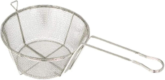 Winco Cesta redonda de alambre de 10-1/2 pulgadas, 6 malla