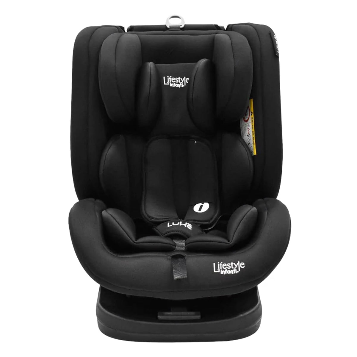 Infanti Luke 360 Autoasiento Giratorio, Grupo 0+ a 3 - Negro