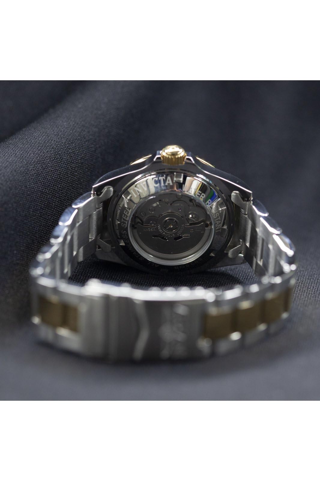 Reloj Invicta Pro Diver para Hombres 40mm, pulsera de Acero Inoxidable Recubierto de Oro