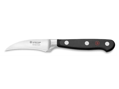 WÜSTHOF Classic Cuchillo Puntilla 7 cm, Cuchillo para Pelar Profesional, Acero Alemán Forjado, Ideal para Frutas, Verduras y Corte Preciso