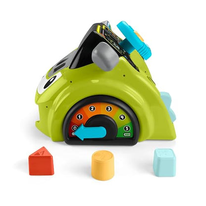 Fisher-Price Ríe y Aprende Juguete para Bebés Volante de Actividades Interactivas para bebés de 6 Meses en adelante