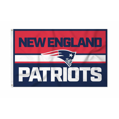 Rico Industries Bandera NFL 3x5 pies, Varios Equipos - New England Patriots