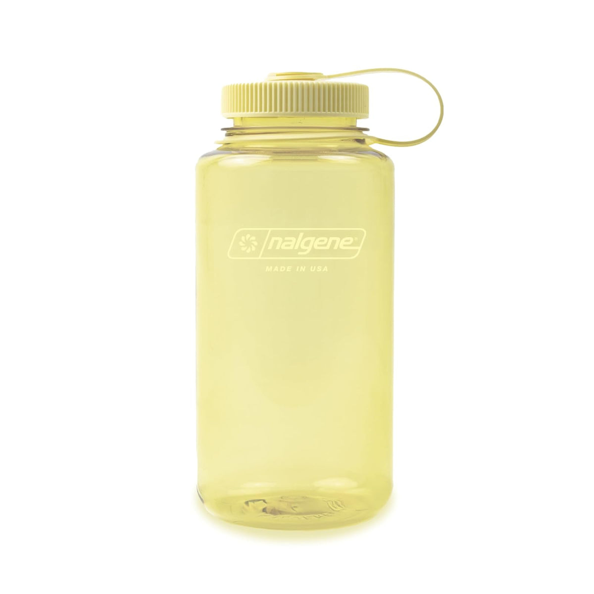 Nalgene Sustain Tritan Botella de Agua 32 oz Boca Ancha - Butter