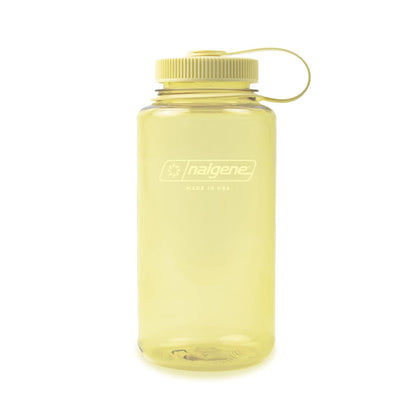 Nalgene Sustain Tritan Botella de Agua 32 oz Boca Ancha - Butter