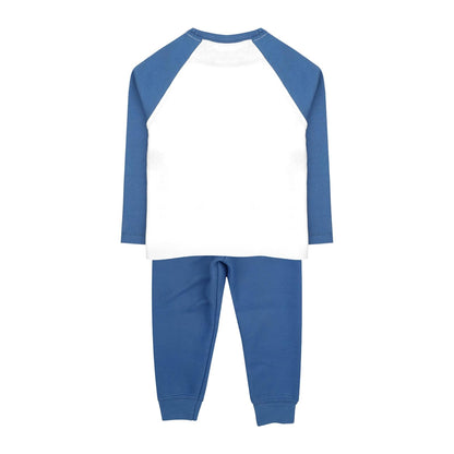 Baby Creysi Pijama de 2 Piezas para Niño con Playera de Manga Larga y Pantalón de Felpa Microfleece One For You