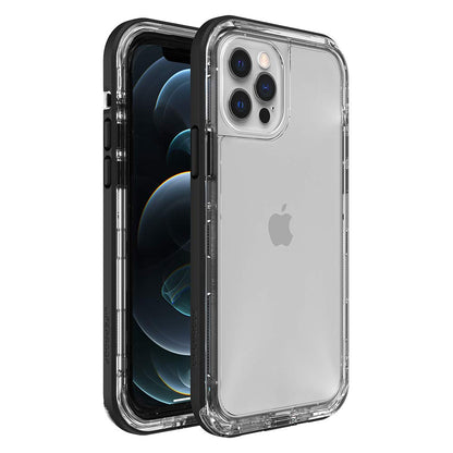 LifeProof NËXT Funda para iPhone 12 y iPhone 12 Pro - Cristal Negro - Estuche