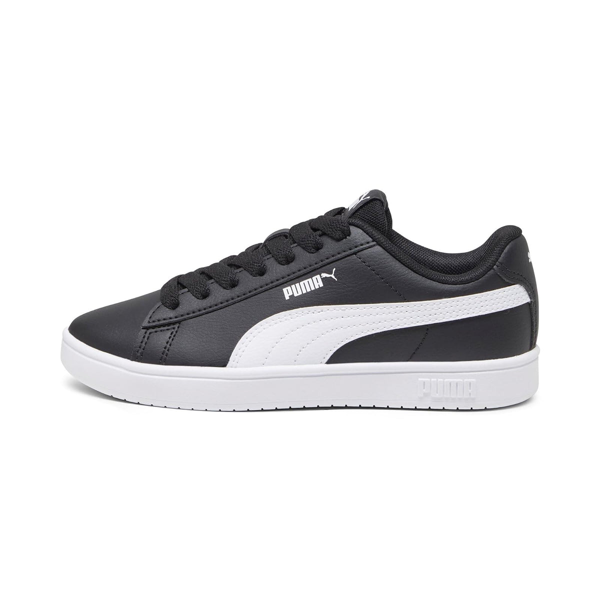 PUMA, Tenis Casuales Rickie Classic JR, Unisex, Blanco, Talla 24