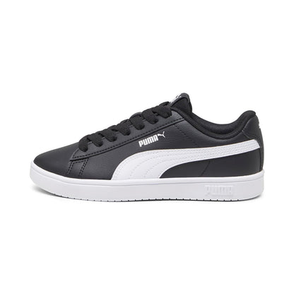 PUMA, Tenis Casuales Rickie Classic JR, Unisex, Blanco, Talla 24