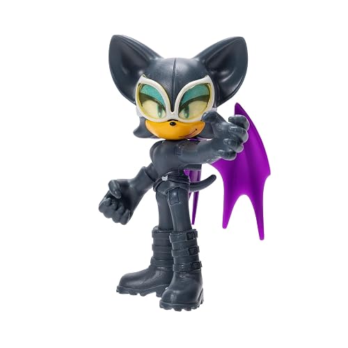 Jakks Pacific DC x Sonic The Hedgehog Figura de Acción de 2.5 Pulgadas, Colección Crossover (Knuckles Superman, Silver Green Lantern, Rouge Batgirl, Dr. Eggman Lex Luthor), Multicolor