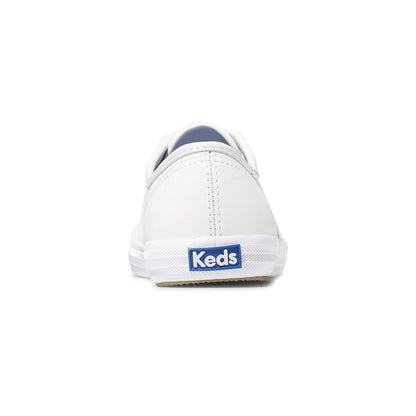 Keds Champion Original Leather Lace-Up, Zapatillas Bajas Mujer