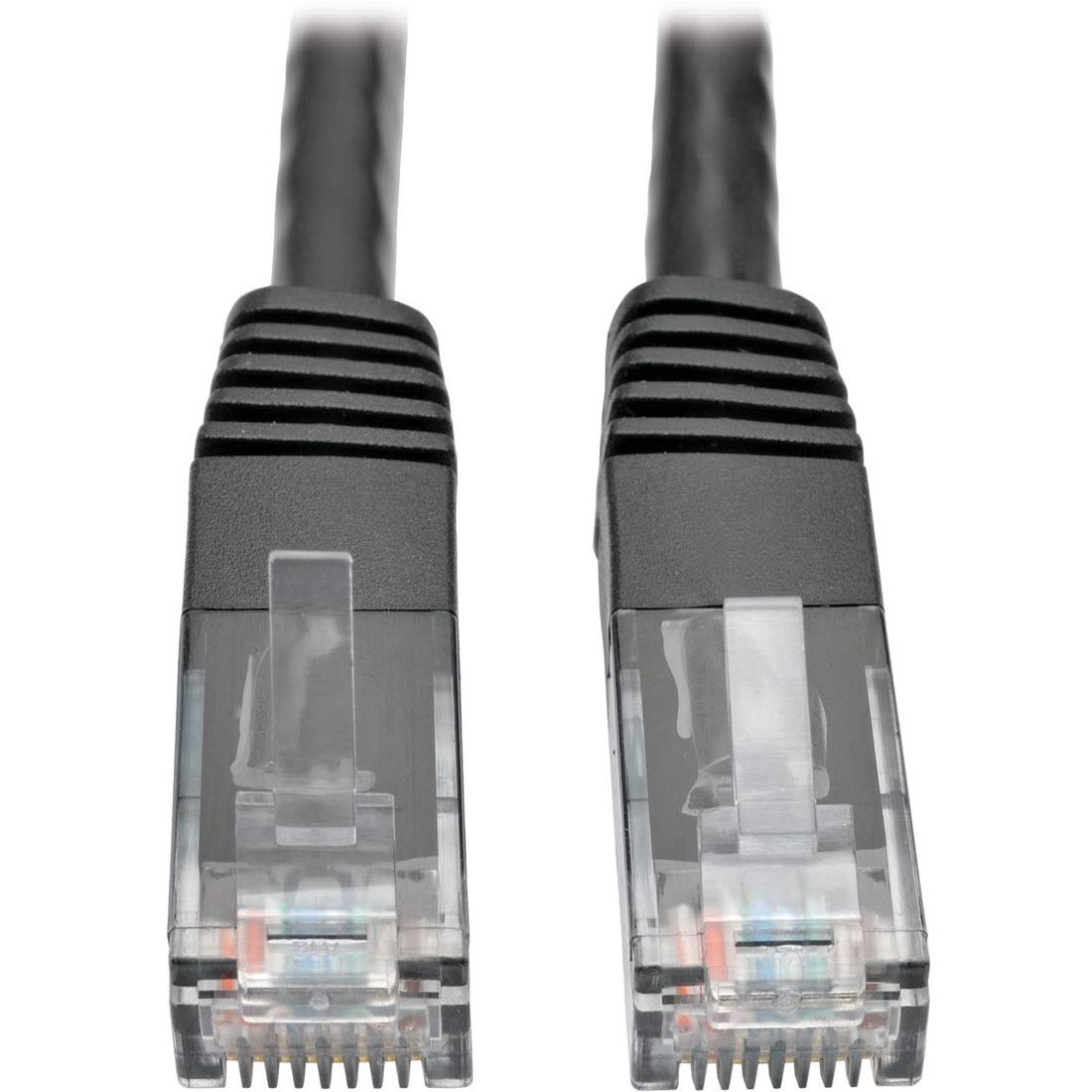 Tripp Lite Cable de Red Cat6 Moldeado RJ45 - 10.6 m - 35 ft - Negro -