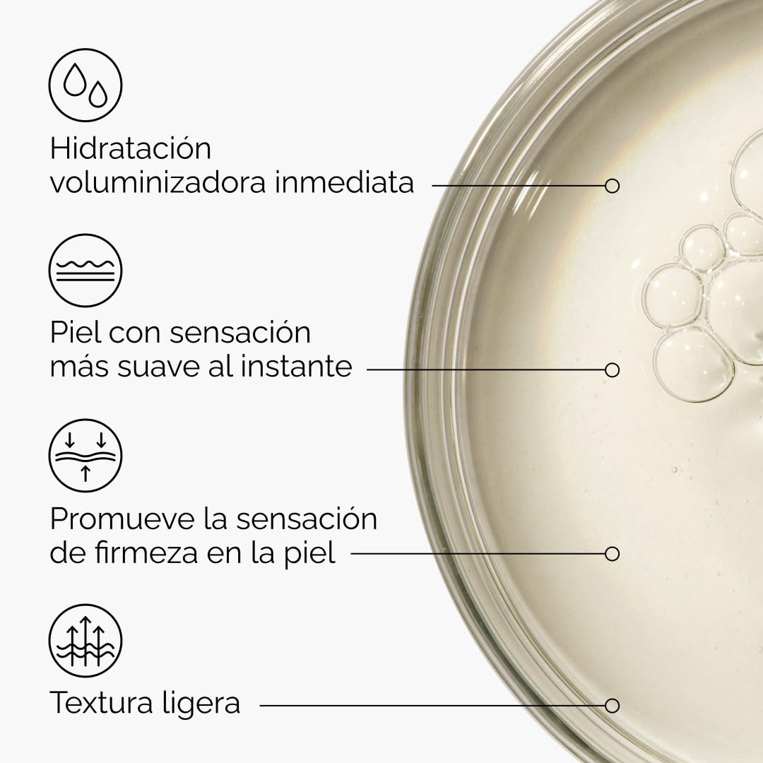 The Ordinary Hyaluronic Acid 2% + B5, Suero Hidrante con Ácido Hialurónico y Ceramidas — Suero de hidratación multiprofunda para piel más suave y con volumen, 30ml
